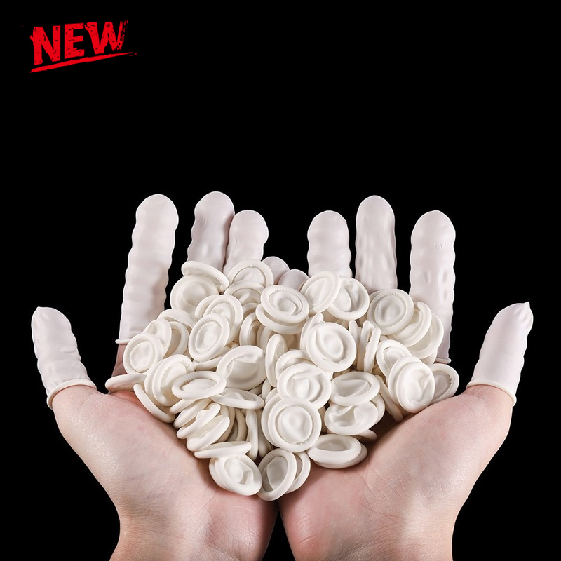 Latex Disposable Glove - 100/50/30 Stuks Wegwerp Latex Rubber Vingerbedjes