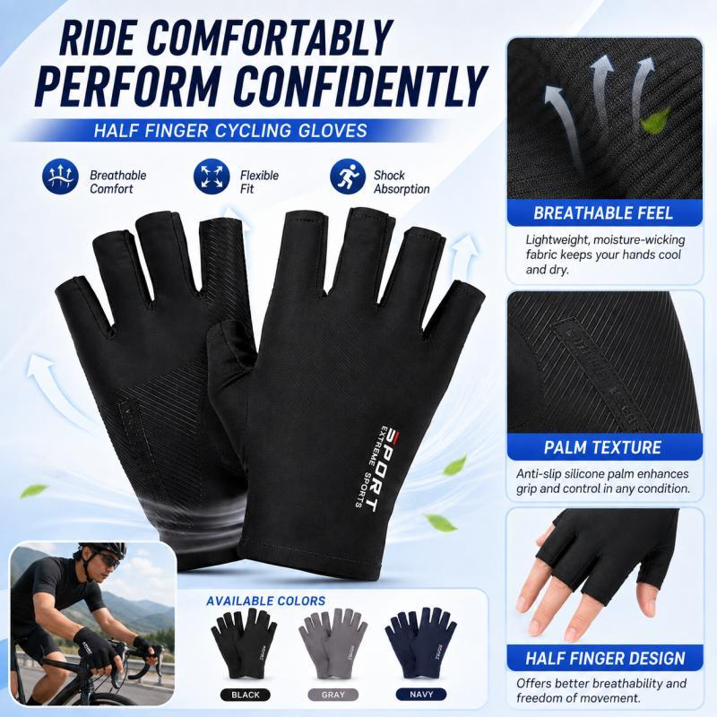 Halve vinger fietshandschoenen - Workout Glove Gym recensie en prijs