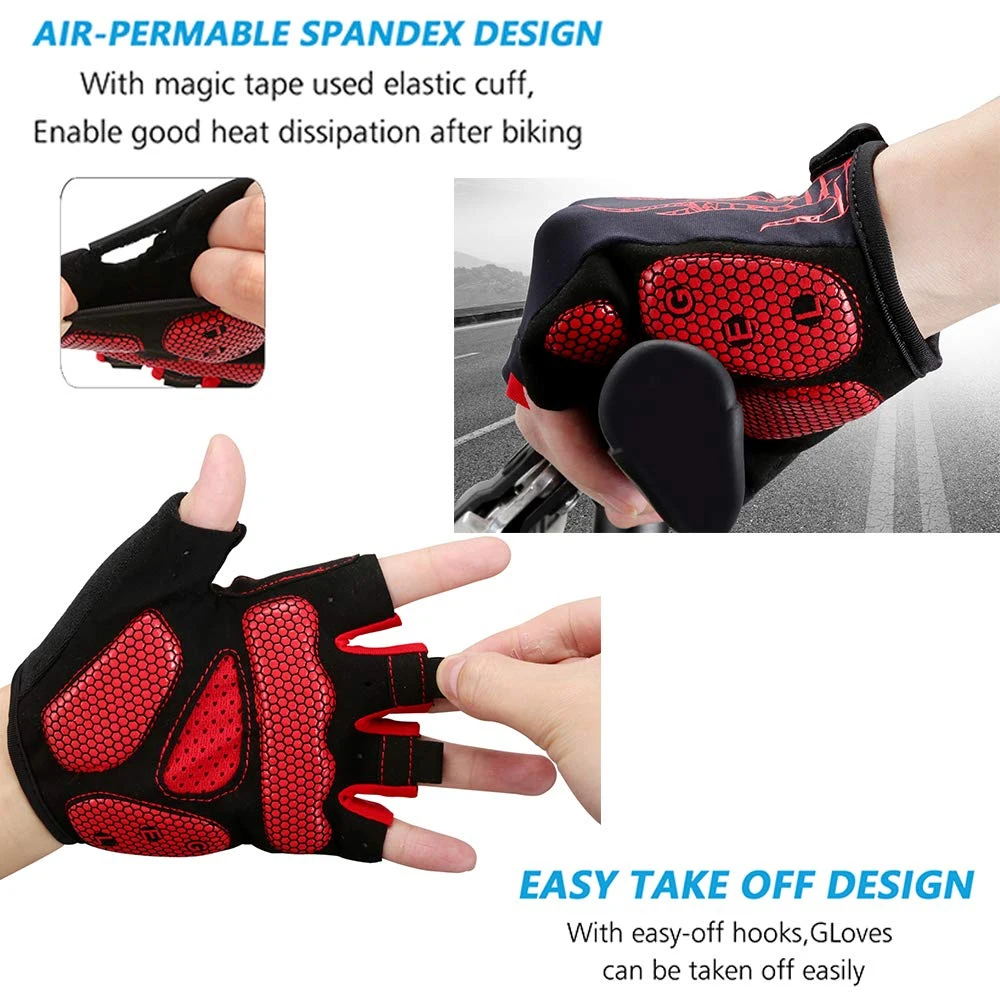 1 Paar Fiets Handschoenen, Hal - Workout Glove Gym recensie en prijs